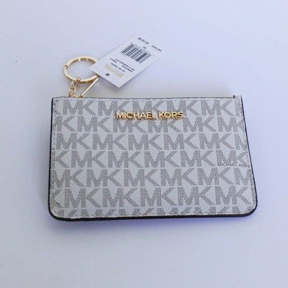 Michael Kors Bags Michael Kors Jst Coin Pouch Id Wallet Mk Vanilla